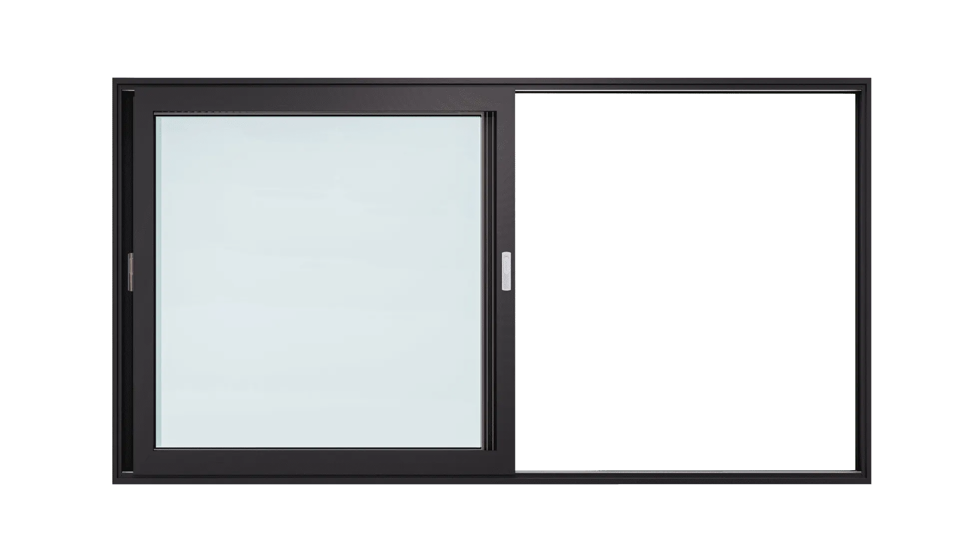 Wall-mounted, flat roof
