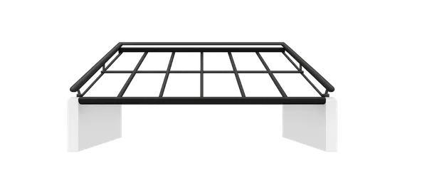 Wall-mounted, flat roof